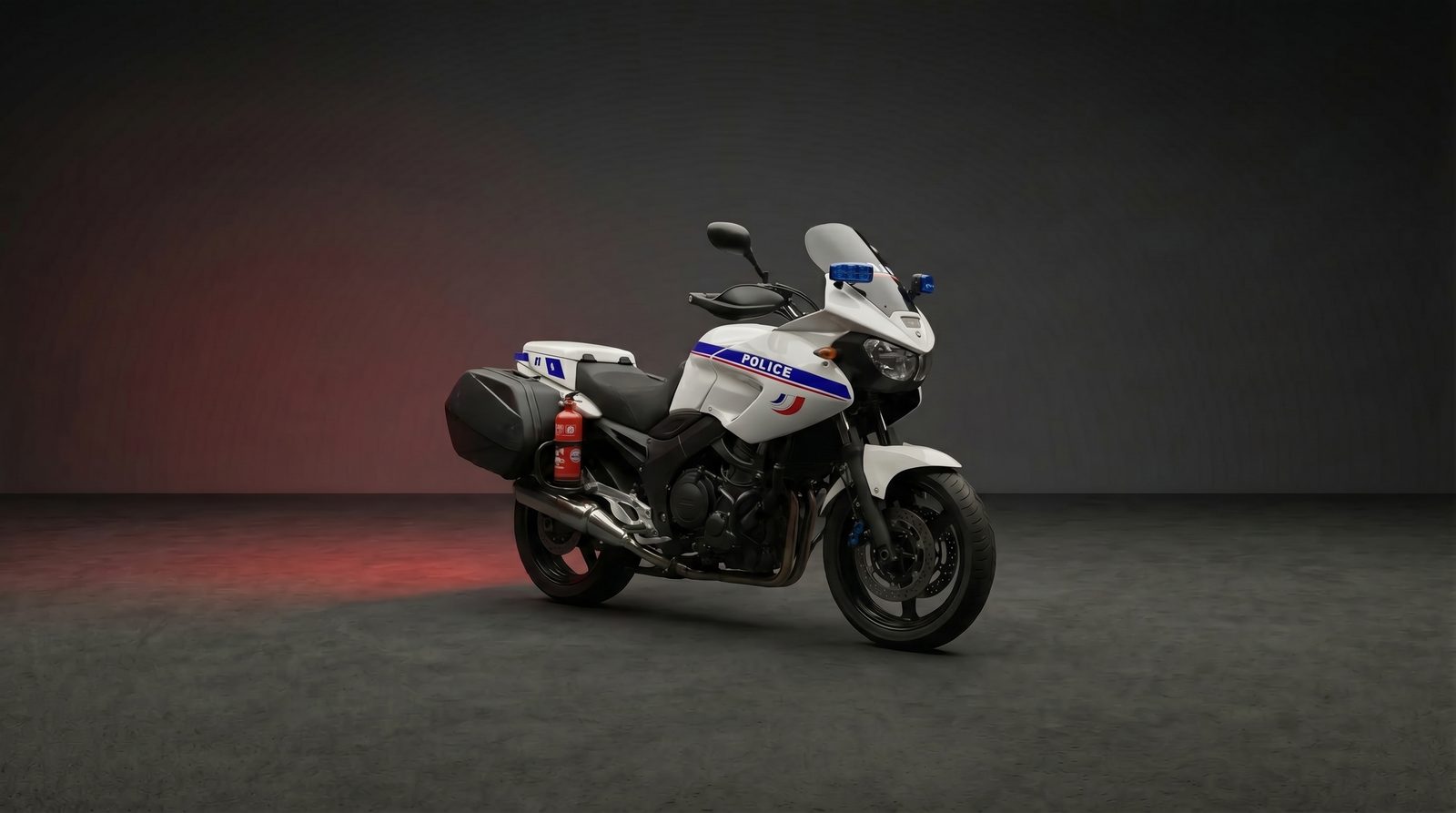 Yamaha TDM900 — Moto police